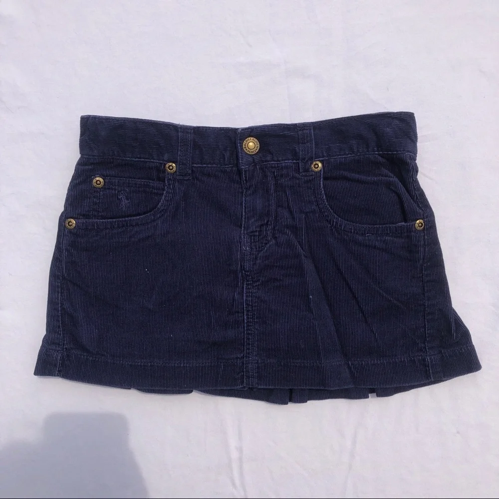 RALPH LAUREN CORDUROY SKORT SIZE 6X